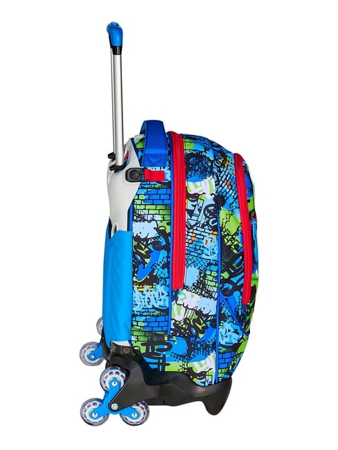 FANTASYS BOY 3-r&auml;driger Trolley-Rucksack, abnehmbar KIEFERNNADEL - Rucks&auml;cke mit Trolleyfunktion