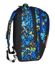 SEVEN SCRIBBLED FLAME Abnehmbarer 2-Rad-Trolley-Rucksack KIEFERNNADEL - Rucks&auml;cke mit Trolleyfunktion - 5