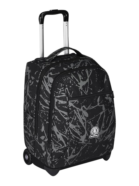 FANTASY GRS 2-r&auml;driger Trolley-Rucksack, fest schwarz tropft - Rucks&auml;cke mit Trolleyfunktion