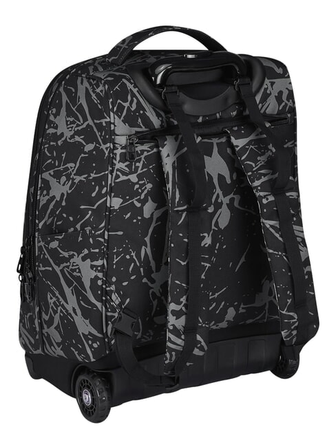 FANTASY GRS 2-r&auml;driger Trolley-Rucksack, fest schwarz tropft - Rucks&auml;cke mit Trolleyfunktion