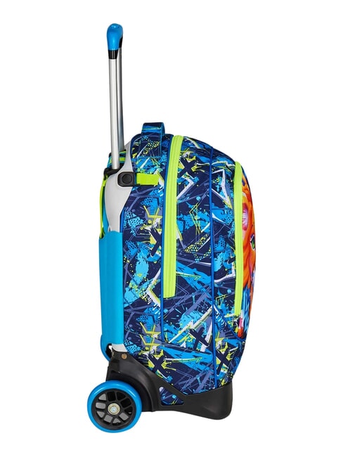 CUCCIOLI Abnehmbarer 2-Rad-Trolley-Rucksack KIEFERNNADEL - Rucks&auml;cke mit Trolleyfunktion