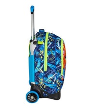 SJGANG CUCCIOLI Abnehmbarer 2-Rad-Trolley-Rucksack KIEFERNNADEL - Rucks&auml;cke mit Trolleyfunktion - 2