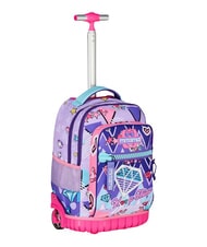 MITAMA DOUBLE DIAMOND 2-r&auml;driger Trolley-Rucksack, fest montiert cmi7 - Rucks&auml;cke mit Trolleyfunktion - 4