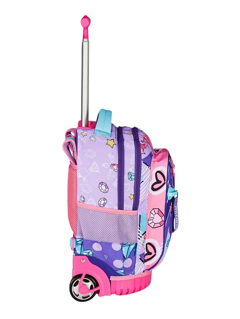 DOUBLE DIAMOND 2-r&auml;driger Trolley-Rucksack, fest montiert cmi7 - Rucks&auml;cke mit Trolleyfunktion