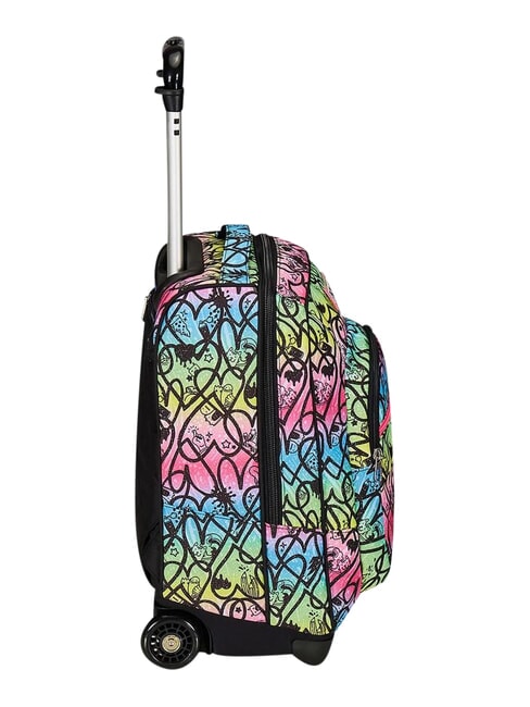 JUMPLOVE 2-r&auml;driger Trolley-Rucksack, fest RHODAMINROT - Rucks&auml;cke mit Trolleyfunktion