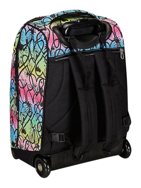 JUMPLOVE 2-r&auml;driger Trolley-Rucksack, fest RHODAMINROT - Rucks&auml;cke mit Trolleyfunktion