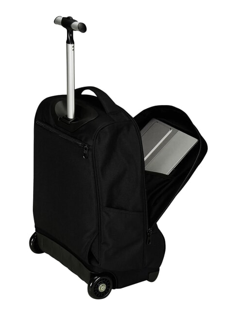 SOLID GRS 2-r&auml;driger Trolley-Rucksack, fest Schwarz - Rucks&auml;cke mit Trolleyfunktion