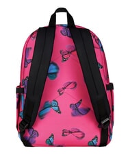 INVICTA NEW WAY Rucksack mit zwei F&auml;chern fliegender Schmetterling - Rucks&auml;cke f&uuml;r Schule &amp; Freizeit - 3