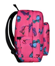 INVICTA NEW WAY Rucksack mit zwei F&auml;chern fliegender Schmetterling - Rucks&auml;cke f&uuml;r Schule &amp; Freizeit - 2
