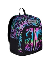 SEVEN LOVELY ELEMENTS Rucksack mit zwei F&auml;chern fuchsiafluo - Rucks&auml;cke f&uuml;r Schule &amp; Freizeit - 4