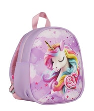 SJGANG FANCY ANIMALS Kleiner Rucksack mit Seitentasche violett - Rucks&auml;cke f&uuml;r Schule &amp; Freizeit - 2