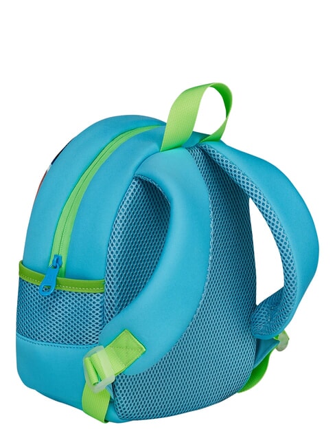 FANCY ANIMALS Kleiner Rucksack mit Seitentasche leuchtendes T&uuml;rkis - Rucks&auml;cke f&uuml;r Schule &amp; Freizeit