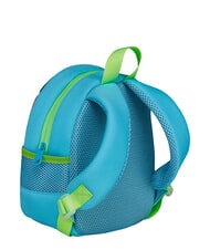 SJGANG FANCY ANIMALS Kleiner Rucksack mit Seitentasche leuchtendes T&uuml;rkis - Rucks&auml;cke f&uuml;r Schule &amp; Freizeit - 5