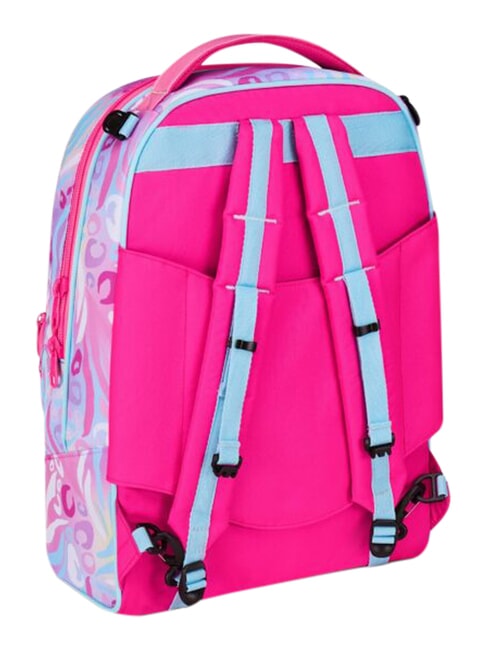 PLUSHY RABBIT 3-r&auml;driger Trolley-Rucksack, abnehmbar rosa Puppe - Rucks&auml;cke mit Trolleyfunktion