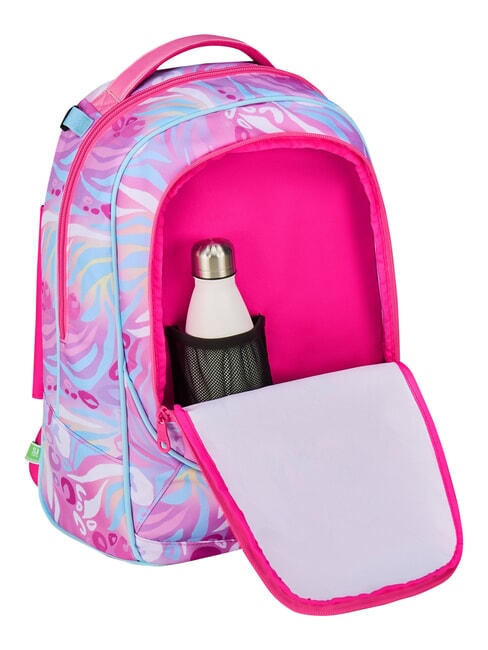 PLUSHY RABBIT 3-r&auml;driger Trolley-Rucksack, abnehmbar rosa Puppe - Rucks&auml;cke mit Trolleyfunktion