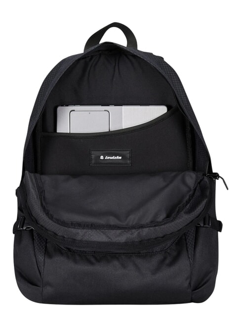 INVICT-ACT PLUS FIBRA OTTICA 14" Laptop-Rucksack Schwarz - Rucks&auml;cke f&uuml;r Schule &amp; Freizeit