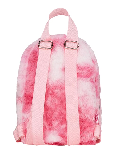 PLUSHY ANIMALS Mini-Pelzrucksack SCHWARZ GESTREIFTER WALD - Rucks&auml;cke f&uuml;r Schule &amp; Freizeit