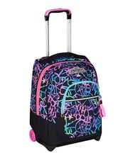 SEVEN SPRINKLING 2-r&auml;driger Trolley-Rucksack, fest fuchsiafluo - Rucks&auml;cke mit Trolleyfunktion - 3