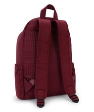 KIPLING DELIA M Rucksack bordeauxrotes Jacquard-Fliesenmuster - Rucks&auml;cke f&uuml;r Schule &amp; Freizeit - 3