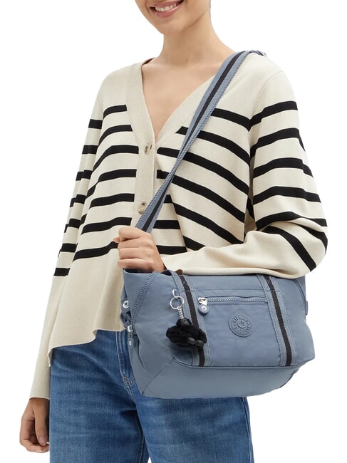 ART MINI Shopper mit Schulterriemen blauer Stein - Damentaschen