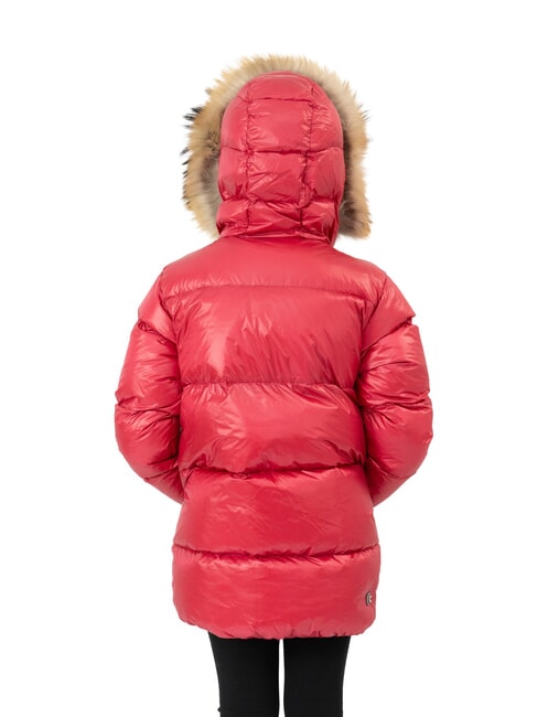 FRIENDLY Mittellange Daunenjacke mit Kapuze Rebell - Kinder Jacken