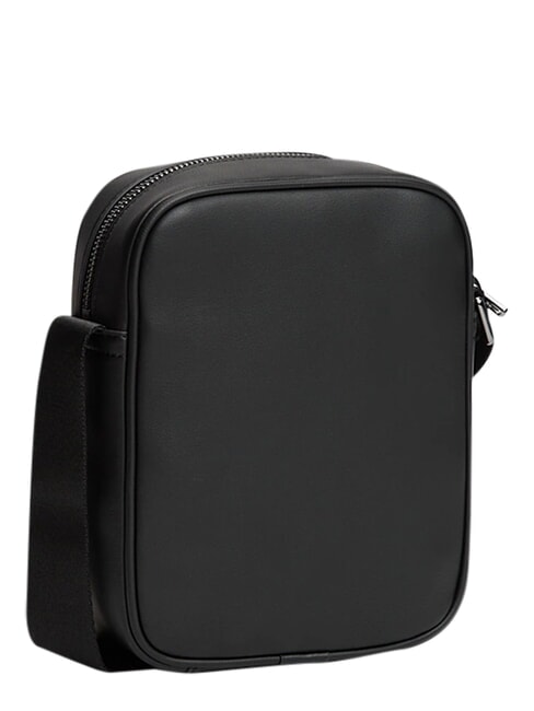 TH WOVEN Kleine Tasche mit Fach Schwarz - Umh&auml;ngetaschen Herren