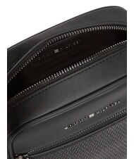 TOMMY HILFIGER TH WOVEN Kleine Tasche mit Fach Schwarz - Umh&auml;ngetaschen Herren - 5
