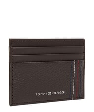 TOMMY HILFIGER TH CENTRAL Kreditkartenetui, Leder Kaffeebohnen - Brieftaschen Herren - 3
