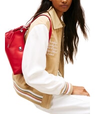 TOMMY HILFIGER TJ CITY CHARM Umh&auml;ngetasche Saphirrot - Damentaschen - 2