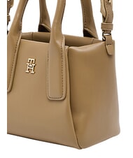 TOMMY HILFIGER TH ESSENTIAL Mini-Schultertasche Safari-Leinwand - Damentaschen - 8