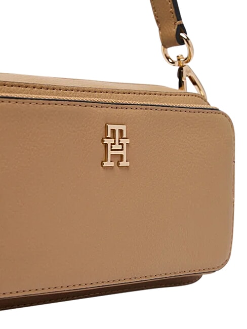 TH DAILY Schultertasche mit Schultergurt Safari-Leinwand - Damentaschen