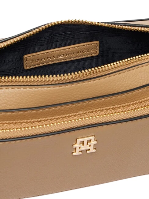 TH DAILY Schultertasche mit Schultergurt Safari-Leinwand - Damentaschen