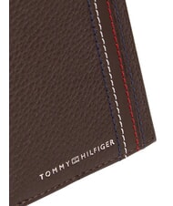 TOMMY HILFIGER TH CENTRAL Geldb&ouml;rse und Kartenetui aus Leder Kaffeebohnen - Brieftaschen Herren - 3