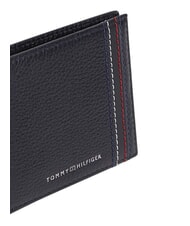 TOMMY HILFIGER TH CENTRAL Geldb&ouml;rse mit Kartenhalter, aus Leder Raum blau - Brieftaschen Herren - 4