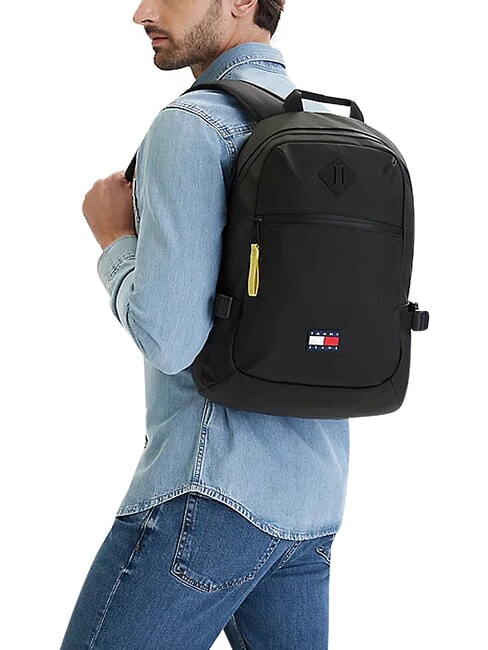 TJ DAILY ELEVATED Rucksack Schwarz - Rucks&auml;cke f&uuml;r Schule &amp; Freizeit