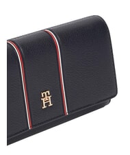 TOMMY HILFIGER TH ICON Gro&szlig;e Geldb&ouml;rse mit Klappe Raum blau - Brieftaschen Damen - 3
