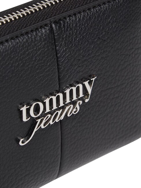 TJ BOLD Geldb&ouml;rse mit Rei&szlig;verschluss und M&uuml;nzfach Schwarz - Brieftaschen Damen