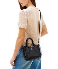 TOMMY HILFIGER TH ESSENTIAL Mini-Schultertasche Schwarz - Damentaschen - 2