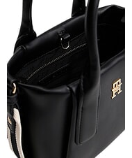TOMMY HILFIGER TH ESSENTIAL Mini-Schultertasche Schwarz - Damentaschen - 4