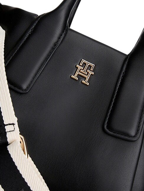 TH ESSENTIAL Mini-Schultertasche Schwarz - Damentaschen