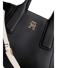 TOMMY HILFIGER TH ESSENTIAL Mini-Schultertasche Schwarz - Damentaschen - 5