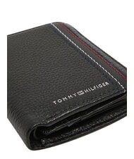 TOMMY HILFIGER TH CENTRAL Geldb&ouml;rse und Kartenetui aus Leder Schwarz - Brieftaschen Herren - 6