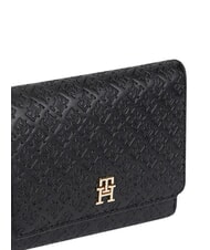 TOMMY HILFIGER TH ICON Kleine Geldb&ouml;rse Schwarz - Brieftaschen Damen - 4
