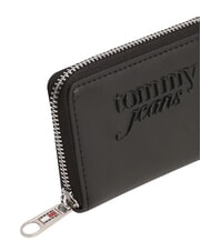 TOMMY HILFIGER TJ MUST Kleine Geldb&ouml;rse mit Rei&szlig;verschluss Schwarz - Brieftaschen Damen - 4
