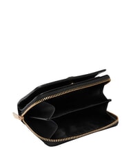 TOMMY HILFIGER TH ICON Mittelgro&szlig;e Geldb&ouml;rse mit umlaufendem Rei&szlig;verschluss Schwarz - Brieftaschen Damen - 4