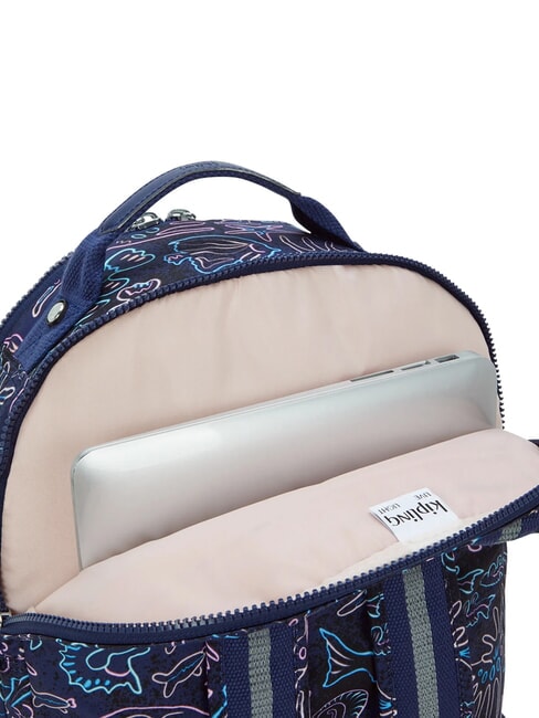 SEOUL LAP Rucksack mit 15"-Laptopfach Discofische - Rucks&auml;cke f&uuml;r Schule &amp; Freizeit