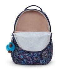 KIPLING SEOUL LAP Rucksack mit 15"-Laptopfach Discofische - Rucks&auml;cke f&uuml;r Schule &amp; Freizeit - 4
