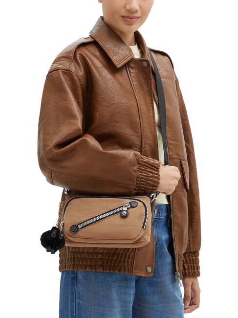 NEW MILOS Umh&auml;ngetasche fr&uuml;hes Br&auml;unungserbe - Damentaschen