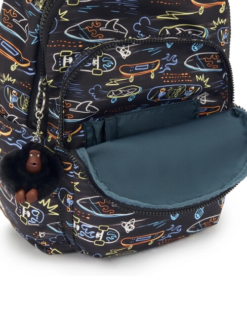 SEOUL Rucksack Neon-Skateboard - Rucks&auml;cke f&uuml;r Schule &amp; Freizeit