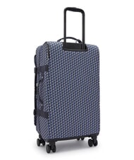 KIPLING SPONTANEOUS M Mittlerer Trolley 3D K Blau - Halbharte Trolleys - 4
